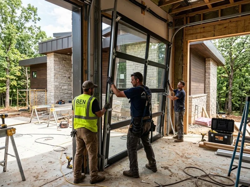 Glass Garage Door Installation gallery image 3