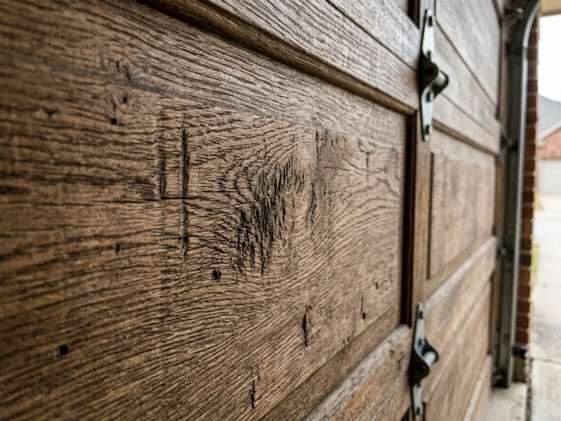 Composite Overlay Garage Doors work in progress
