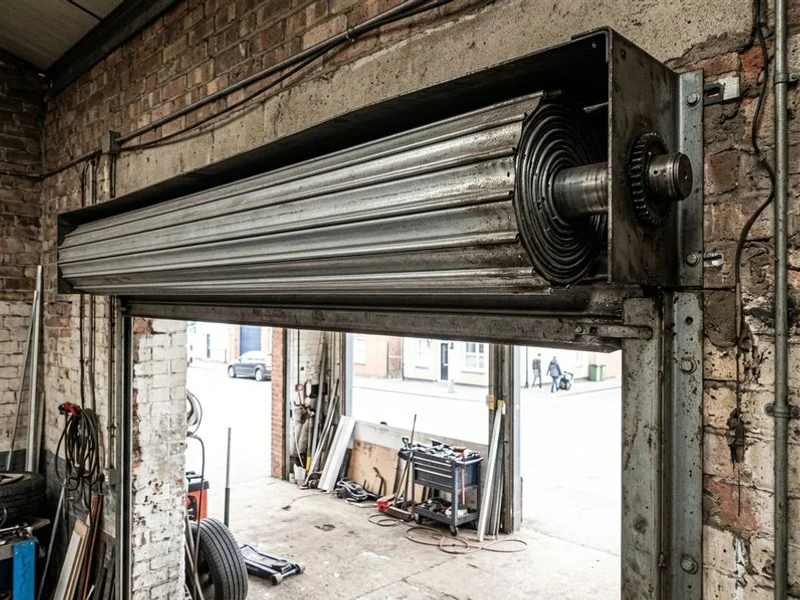 Roller Garage Doors work in progress