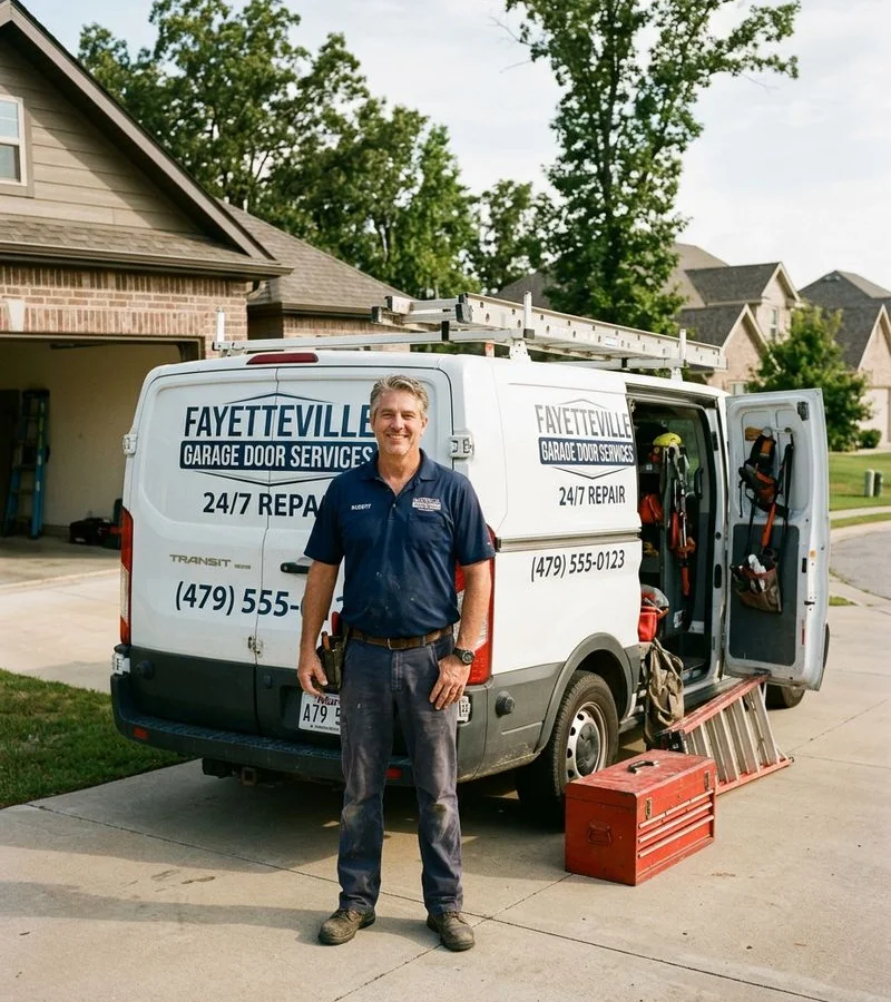 Robert Bell, owner and lead technician at Garage Doors of Fayetteville